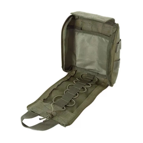 Підсумок IFAK Rip-Away (PRO Series) колір ОЛИВА 20x15x5 см з Кордури 1000D кріплення MOLLE, PRO-Aptechka